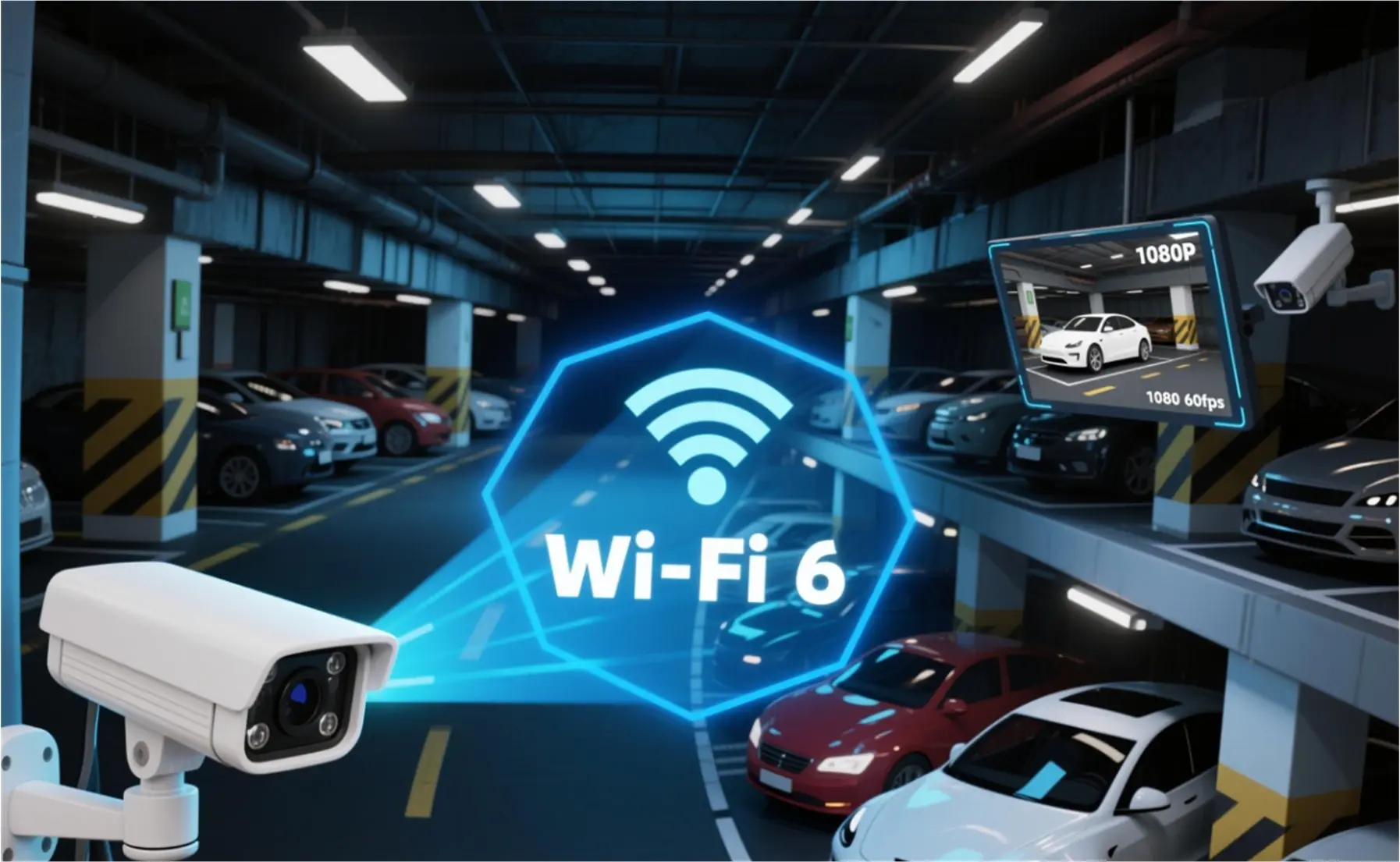 飞易通蓝牙5.4+Wi-Fi双模模块，支持远程调试停车场摄像头