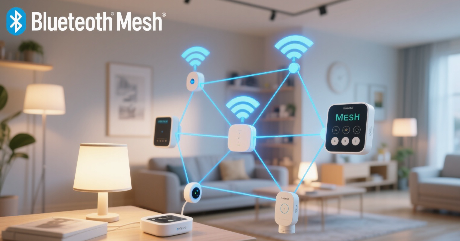 BLE为蓝牙Mesh网络筑基:全屋智能家居怎样同时省电又连片可控? 88 智能家居蓝牙Mesh封面 e1774425661644