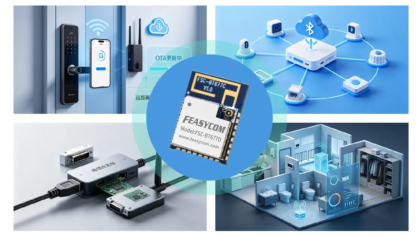 EFR32BG21 BLE 5.2 Mesh 模组:面向智能家居的长距离连接方案 4 677D 1