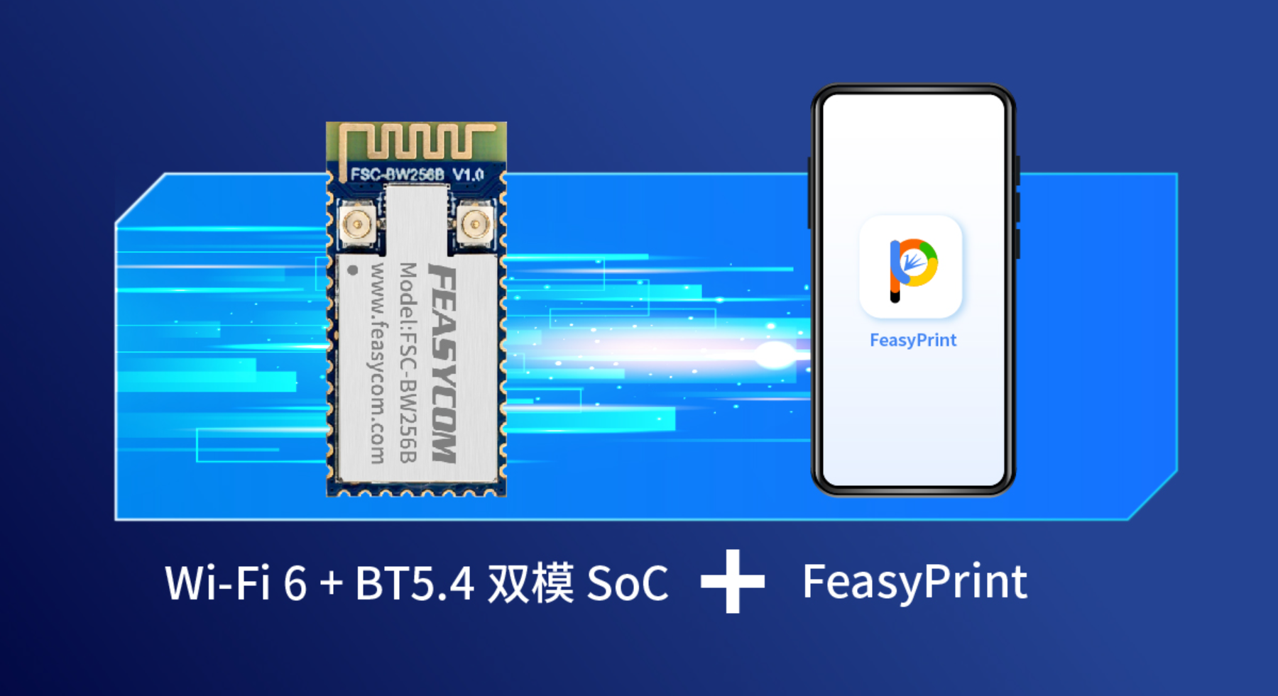 智慧移动打印:Wi-Fi 6 + 直连高速传输应用 93 WIFI6 SOC模块
