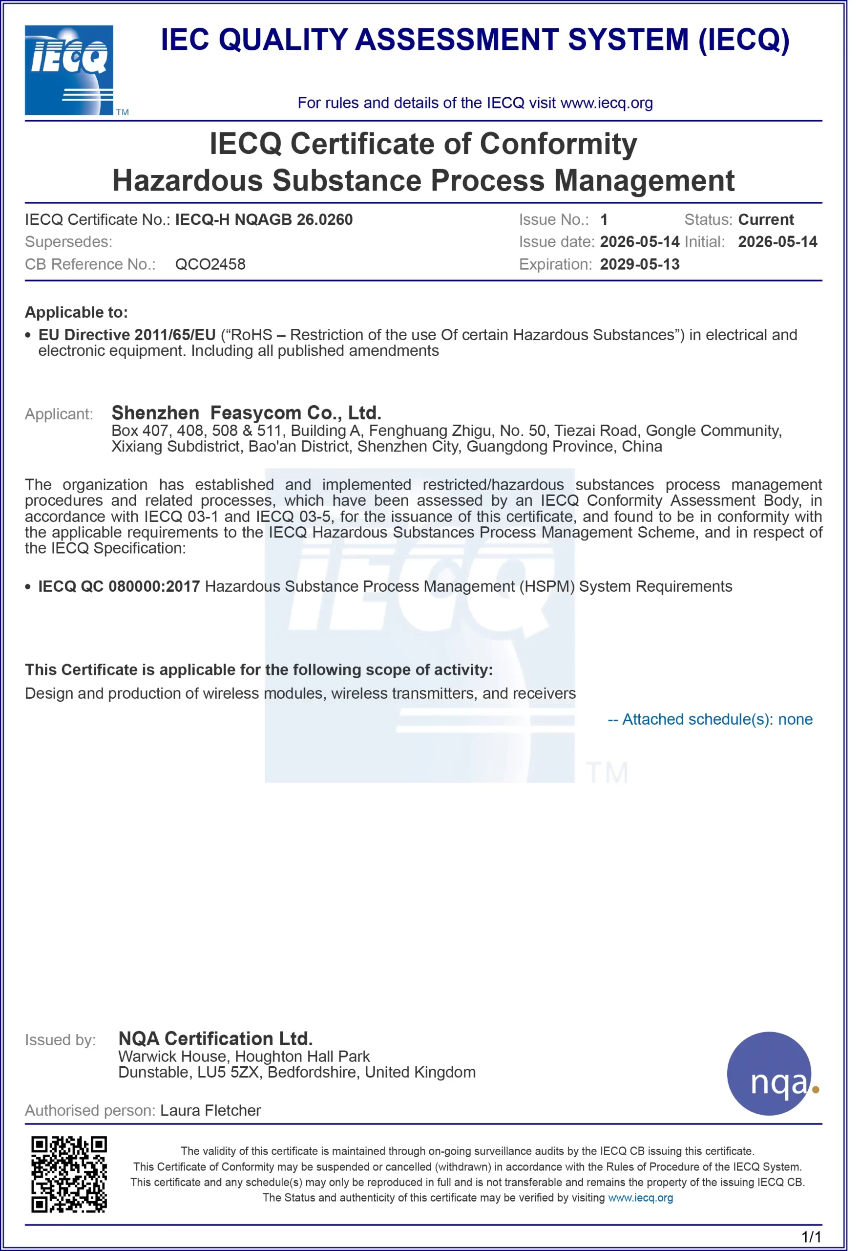 IECQ QC080000