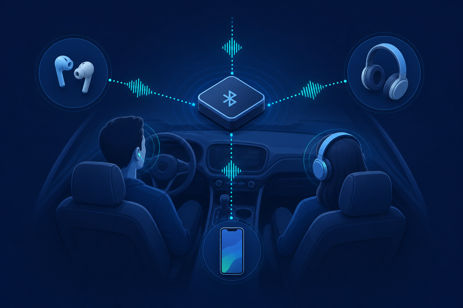 蓝牙5.3 LE Audio 模块,给智能座舱低延时、多设备音频 2 蓝牙5.3 LE Audio 模块,给智能座舱低延时、多设备音频