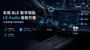 车规蓝牙与LE Audio座舱方案：数字钥匙、车门解锁与中控音频协同
